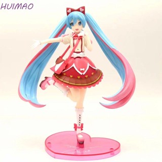 Huimao โมเดลฟิกเกอร์ รูปปั้นอนิเมะ Miku Hatsune ของเล่น สําหรับเก็บสะสม