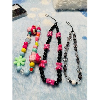 Luxury Lanyards Crystal Mobile Phone Straps Non-Slip Beads CellPhone Case Hanging Chain Hand Wrist Strap Rope Cord Holder Keys Bling Straps