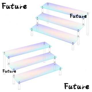 Future ชั้นวางของอะคริลิค อเนกประสงค์ ทนทาน 1-3 ชั้น สําหรับเก็บสะสม