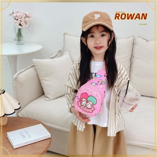 Rowans กระเป๋าเป้สะพายหลัง ผ้าไนล่อน แบบนิ่ม สวมใส่สบาย เหมาะกับของขวัญ สําหรับเด็ก