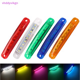 Vhdd หลอดไฟหรี่ LED 9 SMD 24V 12V ทรงวงรี สําหรับรถบรรทุก 2 ชิ้น