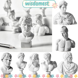 Wisdomest ฟิกเกอร์ยิปซั่ม รูปตํานานกรีก สําหรับฝึกวาดภาพ