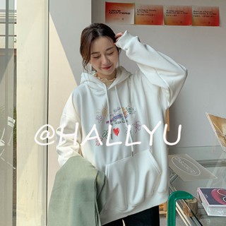 HALLYU  เสื้อผ้าผู้ญิง แขนยาว เสื้อฮู้ด คลุมหญิง สไตล์เกาหลี แฟชั่น  ทันสมัย ทันสมัย Stylish สวย A98J388 36Z230909