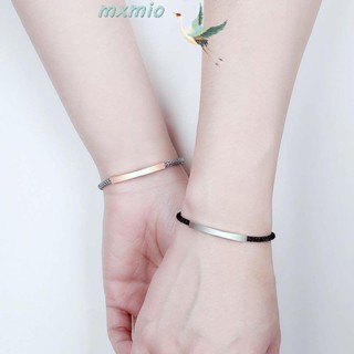 Mxmio สร้อยข้อมือคู่รัก สร้างสรรค์ มินิมอล มิตรภาพ กันและกัน วันวาเลนไทน์ สายรัดเอว