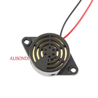 Alisond1 บัซเซอร์อิเล็กทรอนิกส์ 12V เสียงบี๊บ เสียงต่อเนื่อง