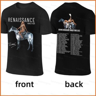 เสื้อเชิ้ตแขนสั้น พิมพ์ลาย WILK Beyonce Renaissance Word Tour 2023