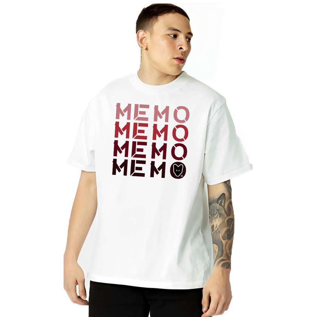 เสื้อยืดคอตตอน เสื้อยืดคุณภาพดี    MEMO [ลดทันที 10% ใส่โค้ด JULPSK] รุ่น : Memo Gradient ผู้ชาย MEM