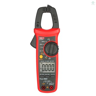 UNI-T UT204+ 6000 Counts Digital Clamp Meter True RMS Multimeter Clamp Ammeter Voltage Meter NCV Test Universal Meter Tester AC/DC Current Clamp Tester -40~1000℃ Temperature Measurement LIVE Test