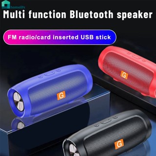 ลำโพงบลูทูธไร้สายกลางแจ้งปริมาณสูงแบบพกพารถ Plug-In ซับวูฟเฟอร์บ้านมินิสเตอริโอ Home home home