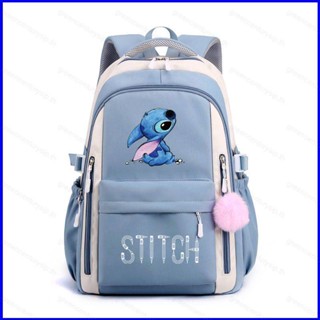 กระเป๋าเป้สะพายหลัง GP1 Stitch ความจุขนาดใหญ่ กันน้ํา พิมพ์ลาย ระบายอากาศ แฟชั่นสําหรับผู้หญิง และผู้ชาย PG1