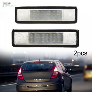 [ISHOWMAL-TH]License Plate Lamp Plastic White Light 1224143 12V 6500K Auto Accessories-New In 9-