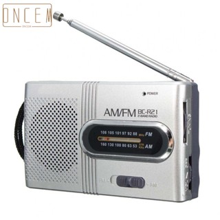 【ONCEMOREAGAIN】Radio 3.78 * 2.28 * 0.91 Inches 96 * 58 * 23 Mm AM/FM Built-in Speaker