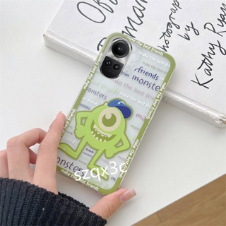 [พร้อมส่ง] เคสโทรศัพท์มือถือ ซิลิโคนนิ่ม แบบใส ลายการ์ตูนน่ารัก สําหรับ OPPO A58 A78 4G Reno10 Pro+ Reno10 Pro 5G