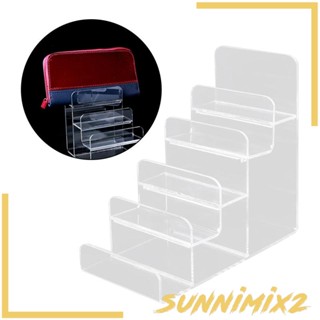 [Sunnimix2] ชั้นวางของอะคริลิค หลายชั้น อเนกประสงค์ สําหรับวางแว่นตา กระเป๋าเครื่องสําอาง