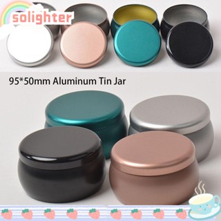 SOLIGHTER ขวดโหลอลูมิเนียม สําหรับใส่เทียน