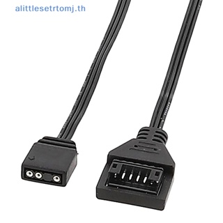 Alittlese บอร์ดสายไฟนีออน ARGB เรืองแสง 2X8PIN 3-Pin เกลียว 6PIN สําหรับ Lianli TH 1 ชิ้น