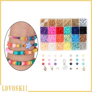 [Lovoski1] ลูกปัดดินโพลิเมอร์ สําหรับทําเครื่องประดับ DIY