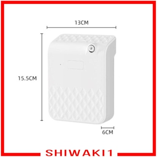 [Shiwaki1] เครื่องจ่ายน้ํามันหอมระเหย 140 มล. ระยะครอบคลุม 110V US 200M3 13x15.5x6 ซม. ทนทาน สําหรับห้องนอน สํานักงาน