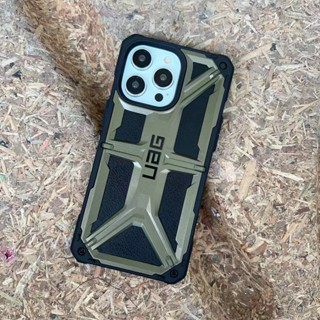 เคสโทรศัพท์มือถือหนัง แบบแข็ง ลาย UAG Monash Series สําหรับ iPhone15 iPhone14 plus iPhone 15 14 pro max