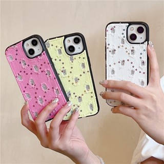 เคสโทรศัพท์มือถือ ซิลิโคน กันกระแทก ลายกลิตเตอร์ สไตล์เกาหลี สําหรับ Apple Iphone 14 11 13 12 pro max 13ProMax 11 12ProMax 14Pro