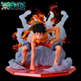 Fengha ตุ๊กตาฟิกเกอร์ Luffy Monkey D Luffy Second Gear Battle Luffy Luffy ของเล่นสําหรับเด็ก