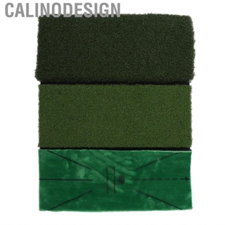 Calinodesign 3 in 1 Golf Training Mat Artificial Lawn Grass Wear resistance for Outdoor Sport