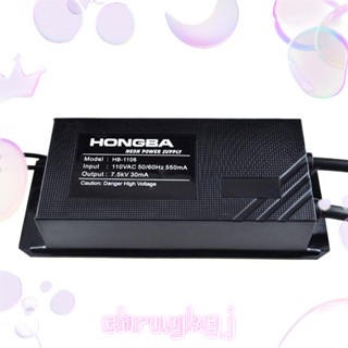 Hongba ชุดหม้อแปลงไฟนีออน 7.5KV 30MA 110V-US ปลั๊ก