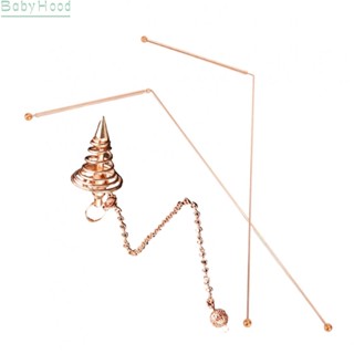 【Big Discounts】Adjustable Gold Measuring Rods for Enhanced Dowsing Experience Includes Pendulum#BBHOOD