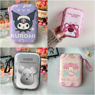 เคสหูฟังฮาร์ดดิสก์ แบบพกพา ลาย Losto Kuromi น่ารัก สามารถเก็บสายชาร์จหูฟังได้