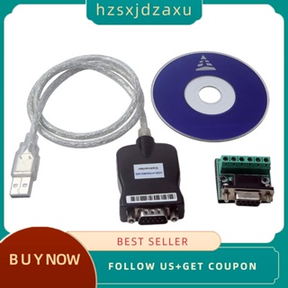 【hzsxjdzaxu】สายเคเบิลอะแดปเตอร์แปลง Usb 2.0 เป็น RS485 RS-485 RS422 RS-422 DB9 COM Serial Port Prolific PL2303