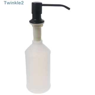 Twinkle เครื่องจ่ายสบู่สเตนเลส ติดตั้งง่าย สําหรับอ่างล้างจาน