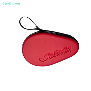 &lt;Cardflower&gt; กระเป๋าถือ กระเป๋าไม้ปิงปอง กันน้ํา แบบพกพา คุณภาพสูง ลดราคา