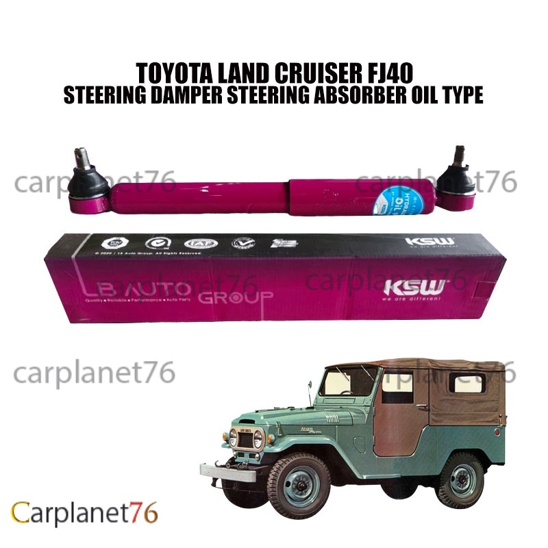 TOYOTA LAND CRUISER FJ40 STEERING DAMPER STEERING ABSORBER น้ํามัน TYPE