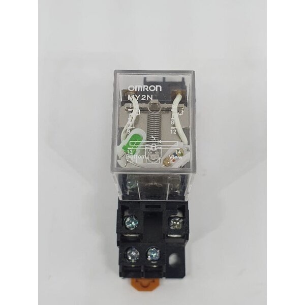 งานแท้ งานแท้ ร้าน ส่ง ทุกวัน My2n MY2 มีไฟ 220v 12vdc 24vdc 12vac 24vac 110vac มีซอกเก็ต ของแท้ ส่งทุกวัน ถูกสุด - รูปที่ 3