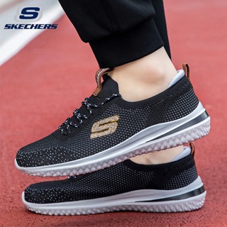 ใหม่ Skechers_ รองเท้ากีฬา รองเท้าวิ่ง ผ้าตาข่าย ระบายอากาศ ระงับกลิ่น ขนาดใหญ่ น้ําหนักเบา แฟชั่นฤดูร้อน สําหรับผู้ชาย