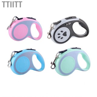 Ttiitt Pet Leash  Lightweight Automatic Prevent Slip Retractable for Running