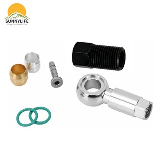 Sun CABLE END BANJO SET เชื่อมต่อท่อดิสก์เบรกไฮดรอลิค สําหรับ Shimano BH90