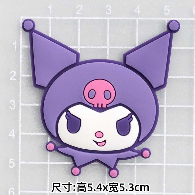 แผ่นยางซิลิโคนนิ่ม ลายการ์ตูนวัว สุนัข แมว DIY สําหรับตกแต่งโทรศัพท์มือถือ รองเท้าแตะ กระเป๋าเดินทาง