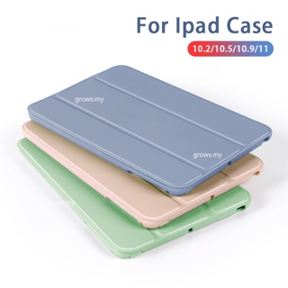 เคสซิลิโคน ลาย Auto Wake &amp; Sleep สําหรับ iPad Pro 11 12.9 9th 10th Funda iPad Mini 6 2023 8.3 นิ้ว iPad Air 5 4 3 10.9