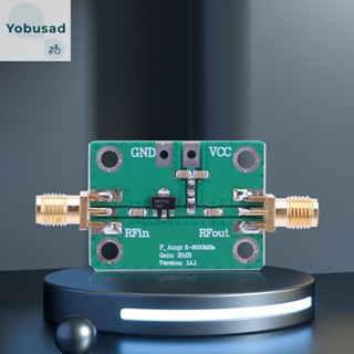 [Yobusad.th] โมดูลขยายสัญญาณบรอดแบนด์ 20dB RF LNA 5-3500MHz DC 3.3-6V