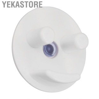 Yekastore Round Sponge Holder Suction Cup Installation Face Organizer For Kitchen