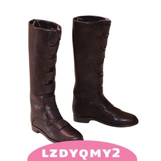 [Lzdyqmy2] รองเท้าบูท สเกล 1/6 สําหรับตุ๊กตา 12 นิ้ว