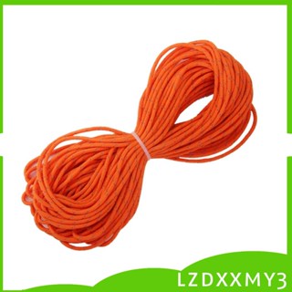 [Lzdxxmy3] เชือกสะท้อนแสง พรีเมี่ยม 20 ม. x 3 มม. สีส้ม เรืองแสง สําหรับเต็นท์ ตั้งแคมป์ กันสาด หลังคา เชือก อุปกรณ์เสริมกลางแจ้ง 3