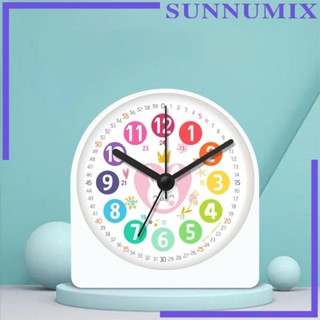 [Sunnimix] นาฬิกาปลุกอนาล็อก แบบไม่ติ๊ก สําหรับเด็ก