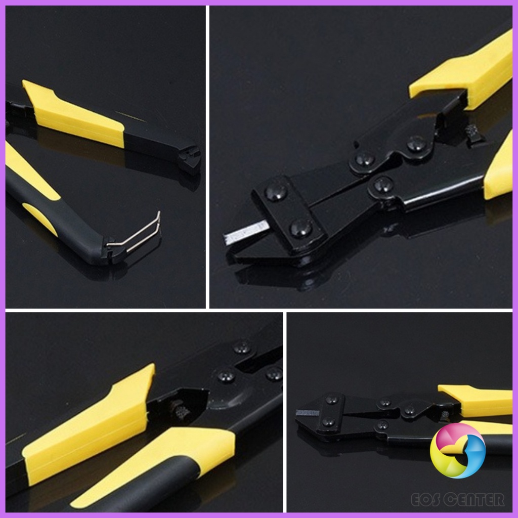 EC. กรรไกรตัดเหล็กเส้น ขนาด 8 นิ้ว  คีม ตัดลวด  แข็งแรง อย่างดี cable Cutter - รูปที่ 6