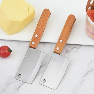 มีดอีโต้จิ๋ว mini ด้ามไม้ Mini Kitchen Knife #B-0024