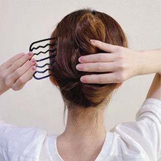 รูปร่าง U ถักบิดส้อมคลิปผมหยิก / หวี Hairpin สไตล์เกาหลี / ติดผมทนทานง่ายๆ อุปกรณ์เสริมผม / เครื่องมือสไตล์แฟชั่นผู้หญิง