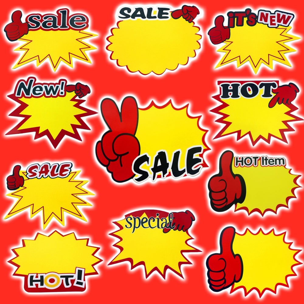 Label Price ป้ายราคา ป้ายเซลล์ ป้ายโปรโมชั่น ป้ายpop ป้ายsale