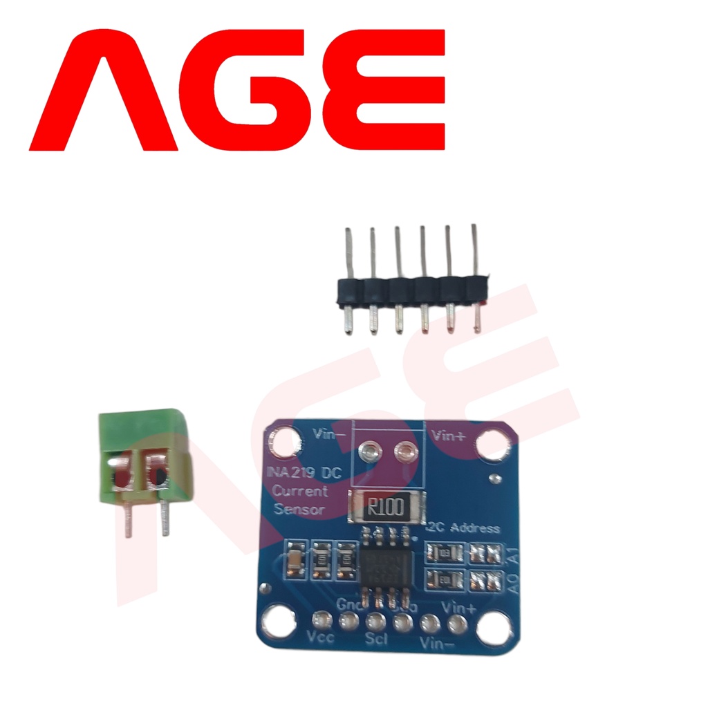INA219 High Side DC Current Sensor Breakout 26V 3.2A Max โมดูลวัดกระแสไฟฟ้าแบบ I2C