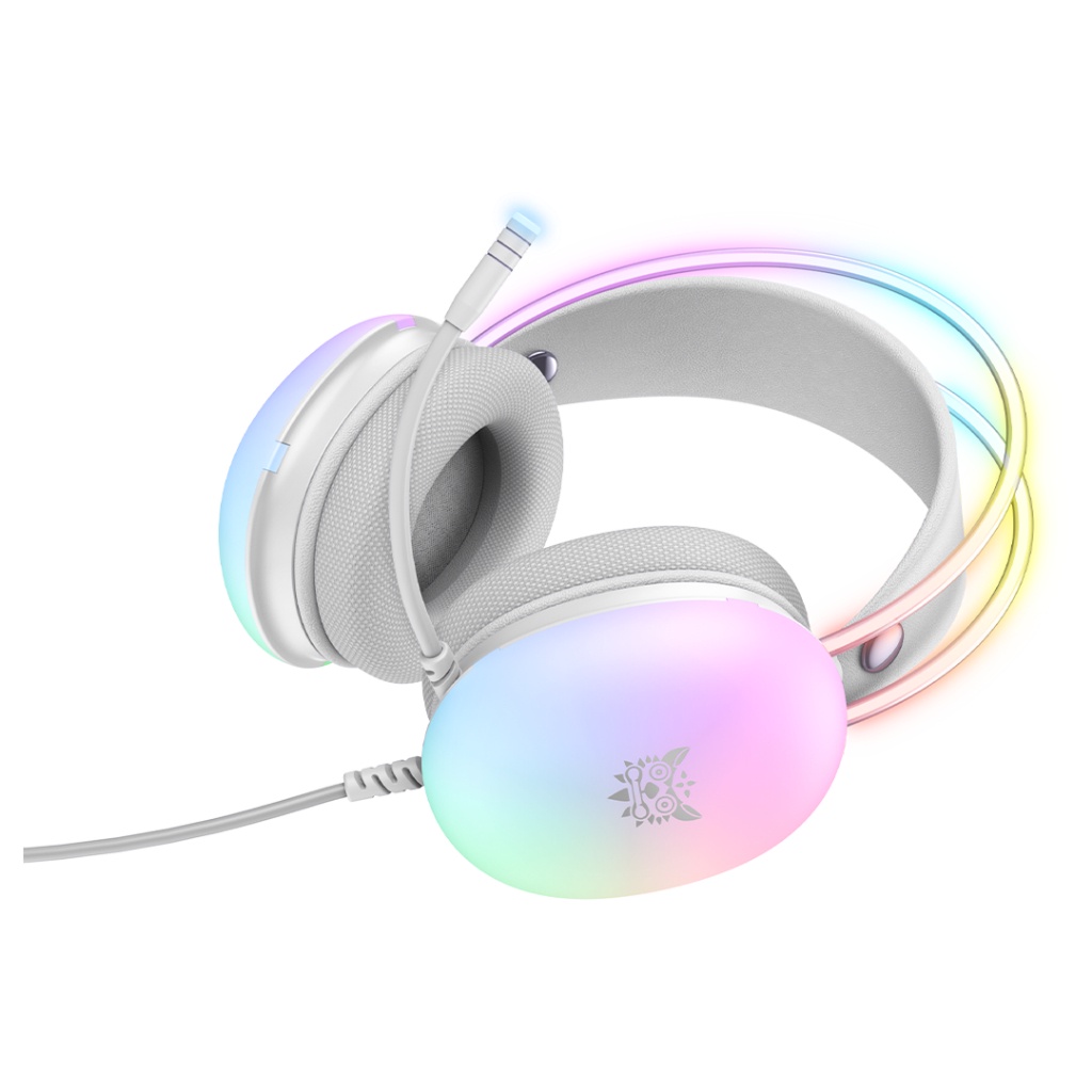 Onikuma Hotaru Gaming Headphone 3.5mm (White) (GMH-000718)
